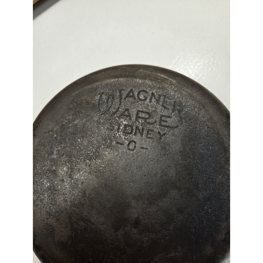 Vintage 6 1/2" Wagner Ware No. 3 Cast Iron Sidney-0 Skillet Fry Pan 1053C